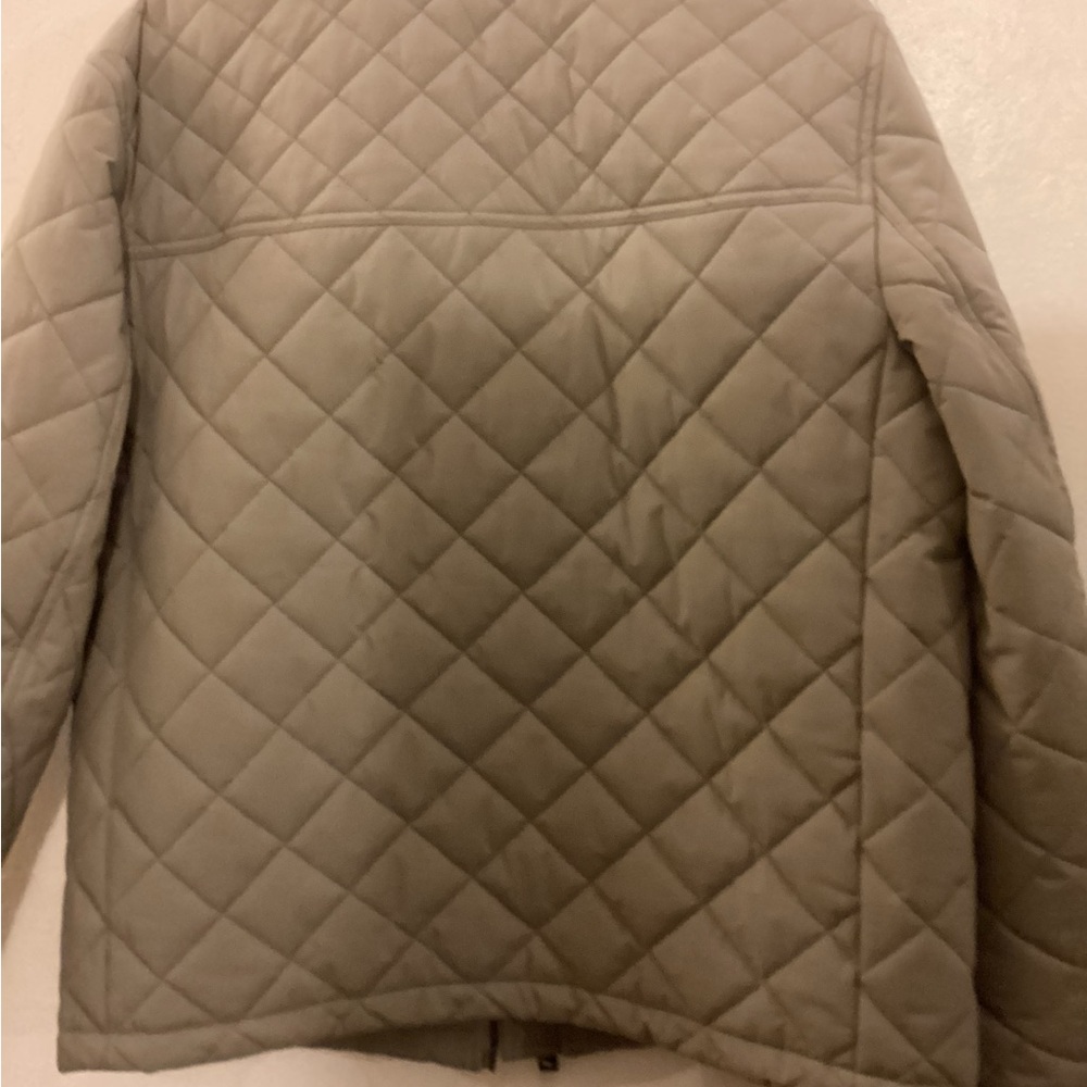 Andrew Marc NY Quilted Jacket size Medium kind of olive green/grey - Picture 5 of 8